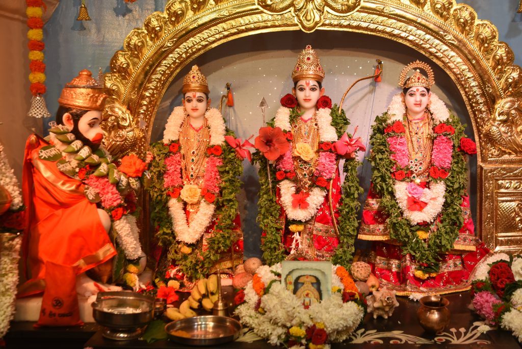 शहर परिसरात रामभक्तीचा दरवळ Temple of Ram Bhakti in the city area