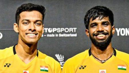 First in the Sattvic-Chirag ranking