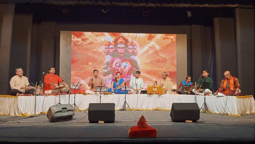 Satisfied with the audible 'Geetramayana'