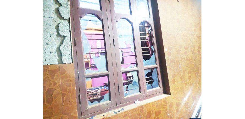 Six persons detained in the case of stone pelting in Navge