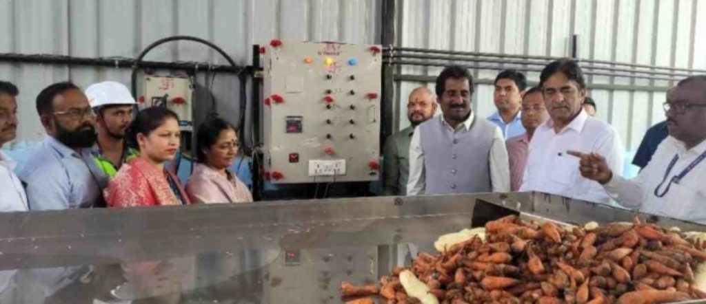 Start of power generation project from wet waste