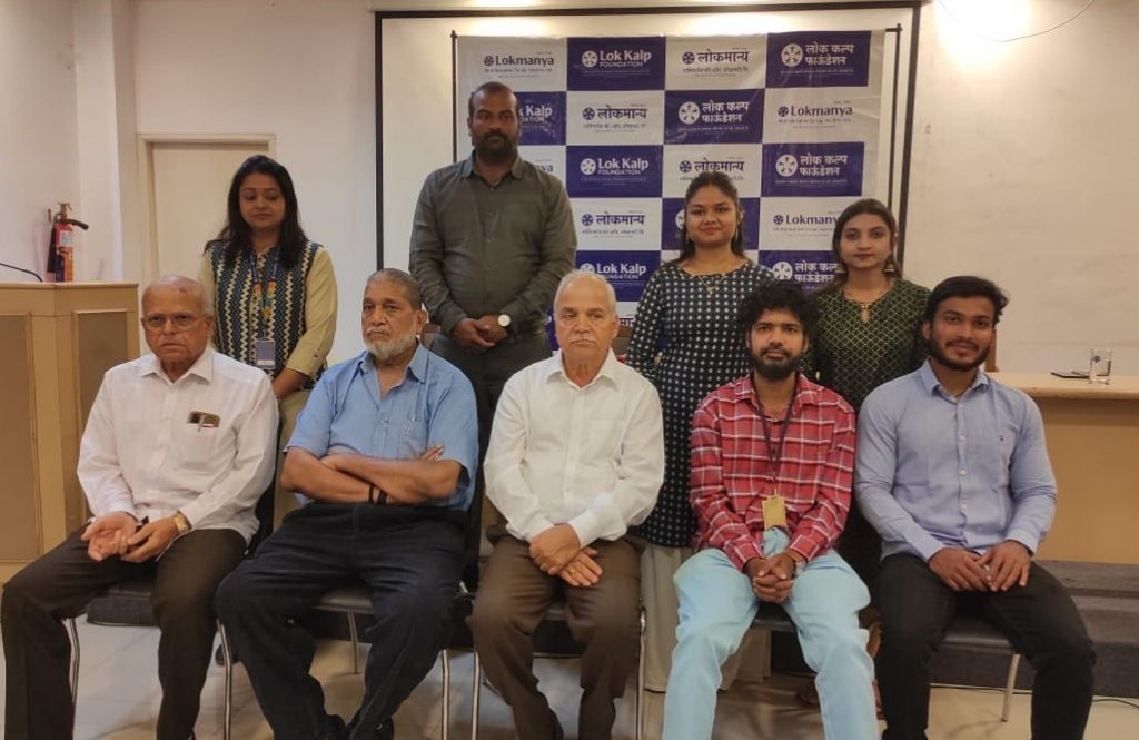 लोककल्प फौंडेशनतर्फे‘बावा’ संघटनेच्या पदाधिकाऱ्यांचा सत्कार Lokkalp Foundation felicitated office bearers of 'Bawa' organization