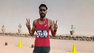 Akashdeep Singh's new national record