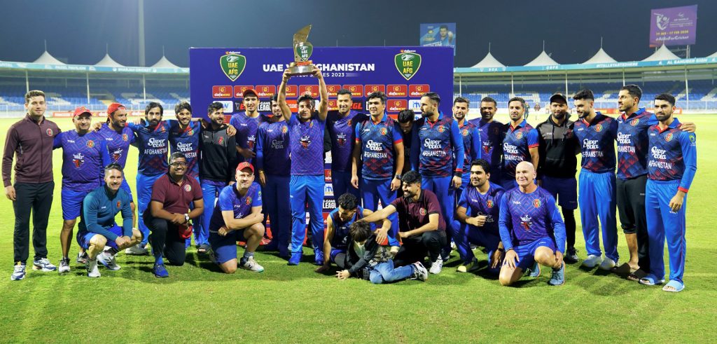 Afghanistan's series win over UAE