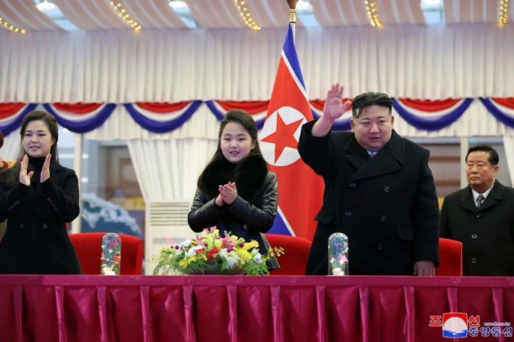 10-year-old daughter will take care of North Korea?