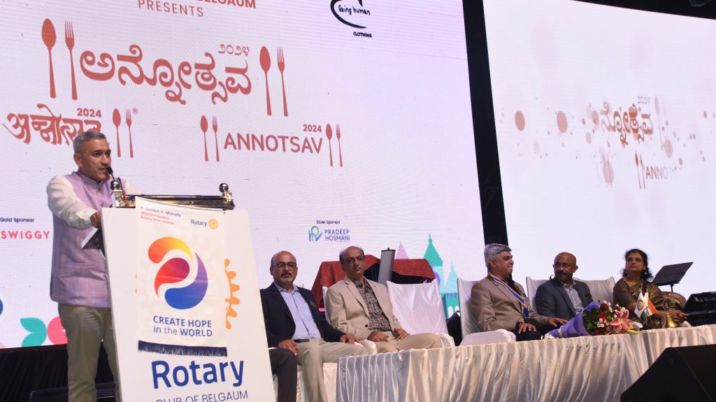 रोटरी अन्नोत्सवचे दणक्यात उद्घाटन Rotary Annotsav opens with a bang