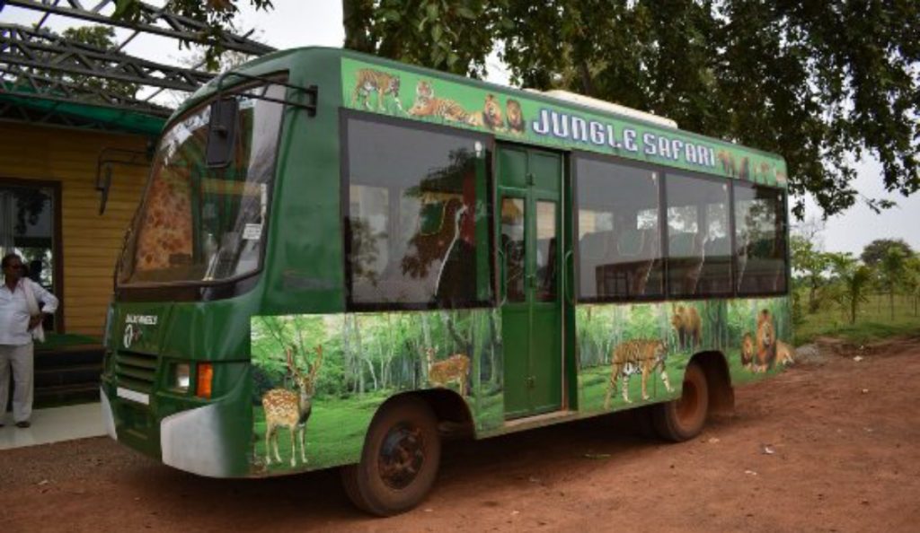 भुतरामहट्टीत धावणार सफारी बस Safari bus will run in Bhutramhatti