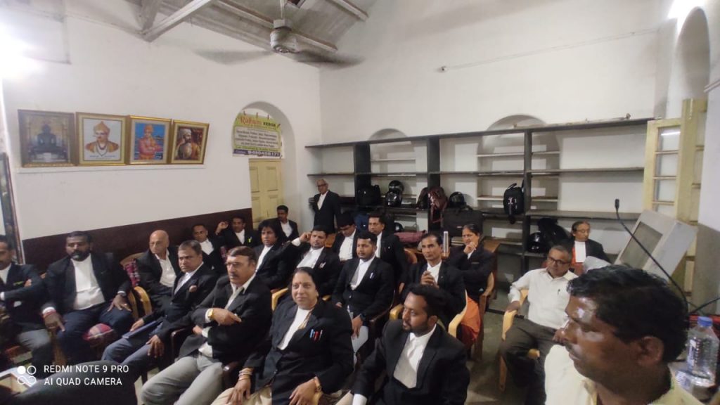 The bar association's bugle sounded