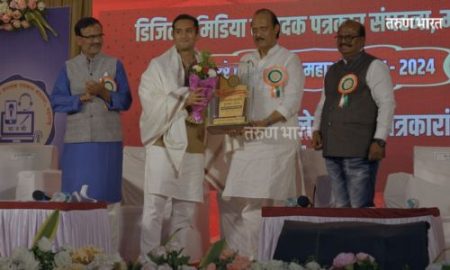 कृष्णराज महाडिक ‘डिजिटल स्टार ऑफ महाराष्ट्र’; उपमुख्यमंत्री अजित पवार यांच्या हस्ते गौरव Krishnaraj Mahadik