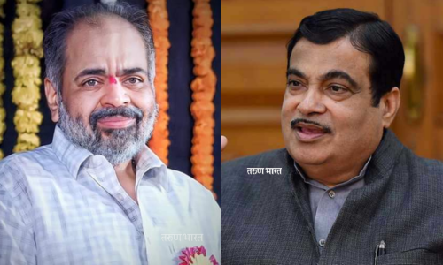 घुणकी फाटा ते वारणा नदी पूलापर्यंत पिलर पूल करा : आमदार डॉ. विनय कोरेंची नितीन गडकरी यांच्याकडे मागणी Vinay Kore Nitin Gadkari