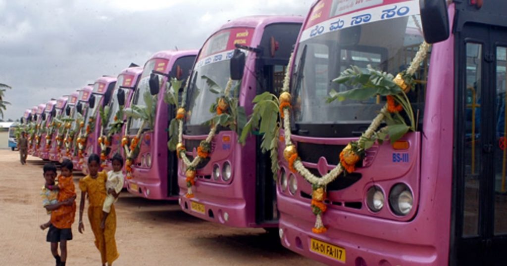 Pink bus lost in Shakti Yojana!