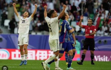 जपानला हरवून इराक बाद फेरीत