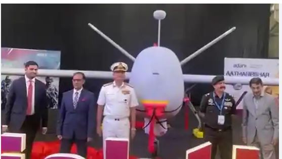 UAV drones from Adani Defense to Navy
