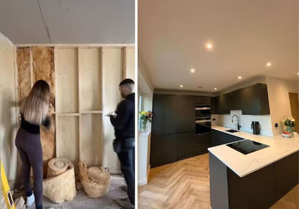 A couple of twenty years, a house of millions