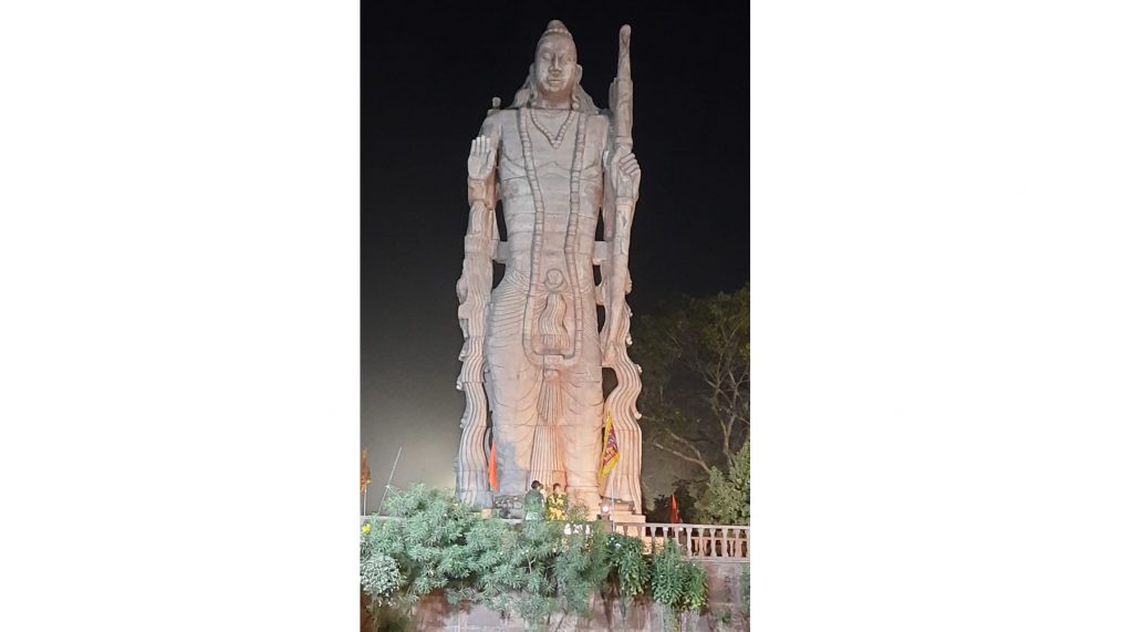 Kausalya Mata temple in Chhattisgarh lit up