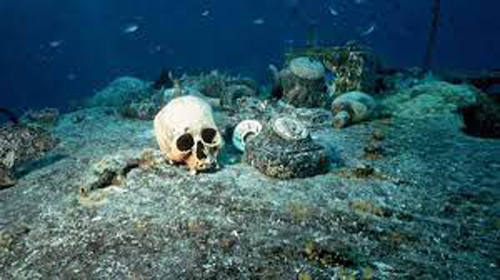 The world's largest underwater burial ground