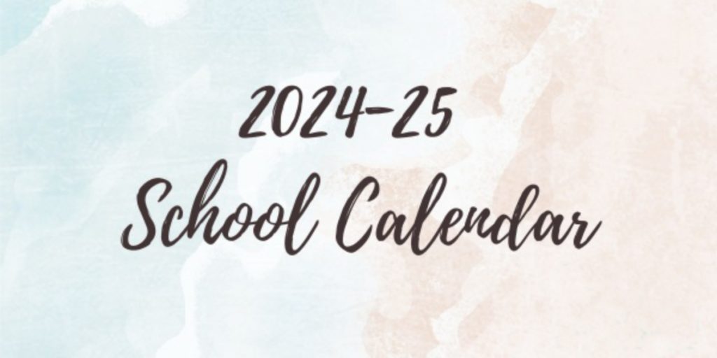 Academic year schedule released
