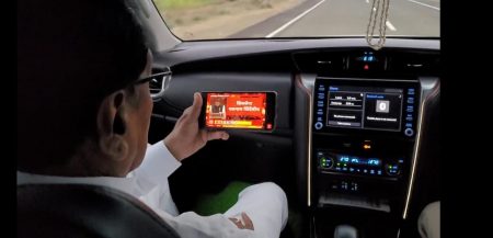 MLA Babar is busy with his routine