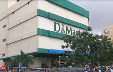 D Mart's market capitalization value at 2 lakh crores