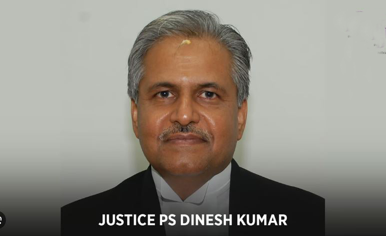 मुख्य न्यायमूर्तीपदासाठी पी. एस. दिनेशकुमार यांच्या नावाची शिफारस For the post of Chief Justice P. S. Recommend the name of Dinesh Kumar