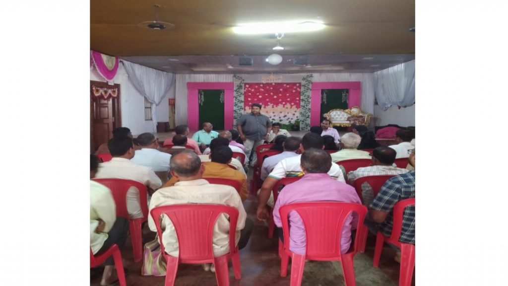 रास्त धान्यदुकान कर्मचाऱ्यांच्या संपास कुशेवाडी सरपंचांचा पाठिंबा