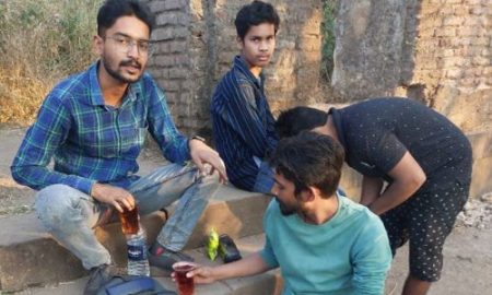 Will the police take action against those who drink alcohol at Rajsadar on Ajinkyataraya?