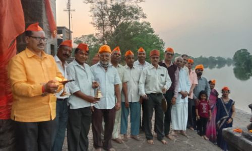 14 uninterrupted years of Aarti to the life-giving Panch Ganga