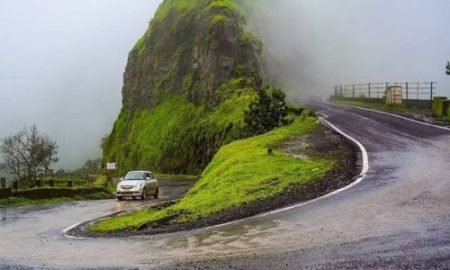 Karul Ghat road work started, traffic stopped