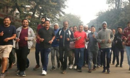 ‘रन फॉर पीस’ने दिला राष्ट्रीय एकात्मतेचा संदेश 'Run for Peace' gave the message of national unity
