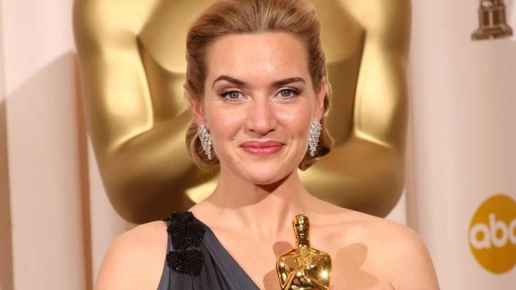 Kate keeps the Oscar trophy in the bathroom