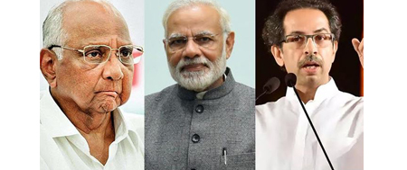 State fight now between Thackeray-Pawar and Modi!