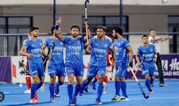 भारतीय पुरुष हॉकी संघाचा विजय Indian men's hockey team win