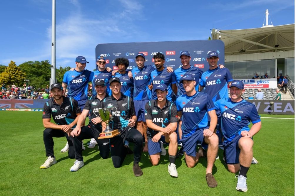 In the last match Pakistan won the series but New Zealand