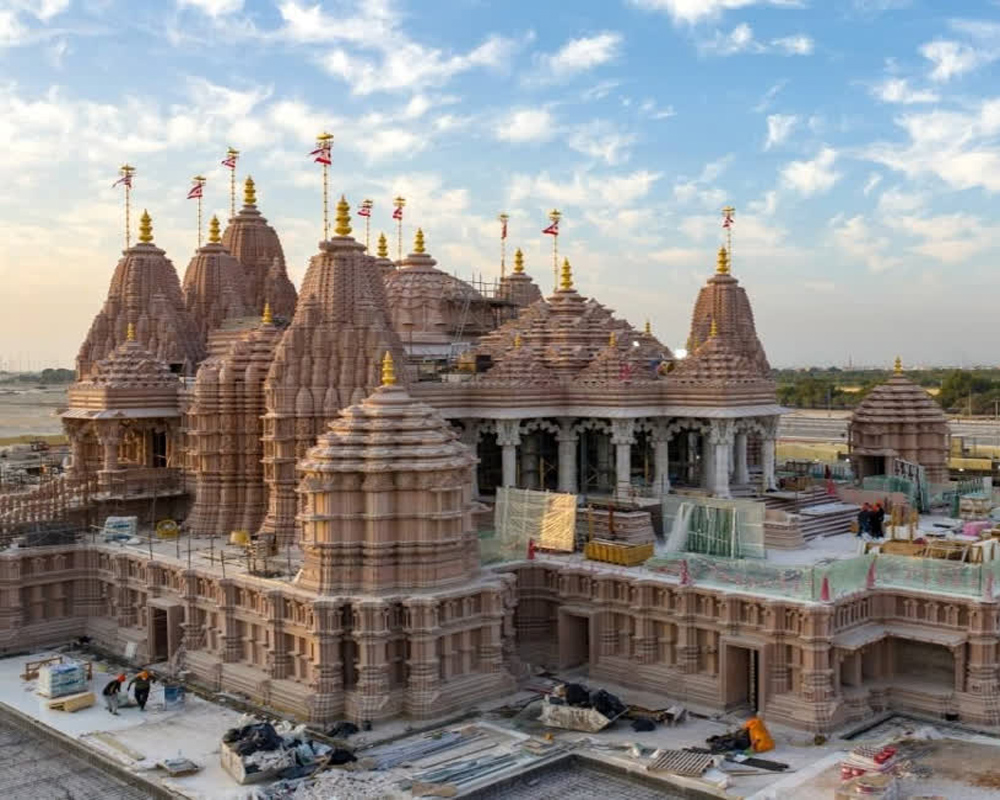 युएईत 6 वर्षांमध्ये पूर्ण झाले मंदिर Temple completed in UAE in 6 years