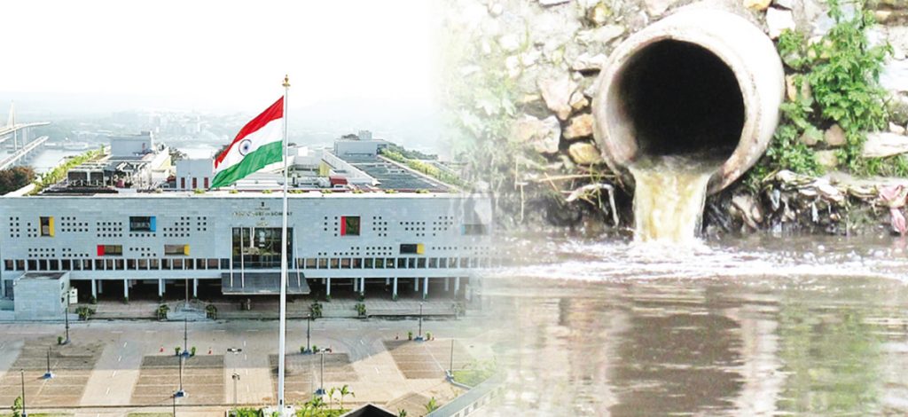 सांडपाणी उघड्यावर सोडल्याप्रकरणी 149 आस्थापनांवर कारवाई करा Take action against 149 establishments for leaving sewage in the open