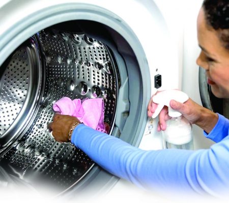 Clean your washing machine at home