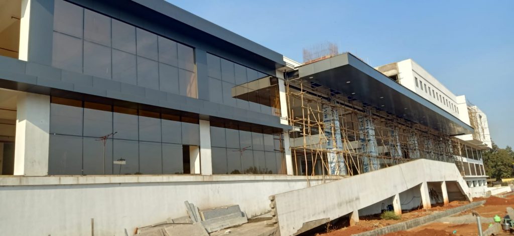 CBT bus stand work in final stage