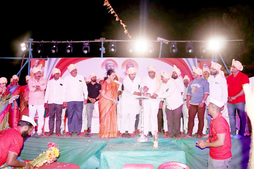 Inauguration of exercise school by Shivpratisthan Hindusthan branch at Ativad