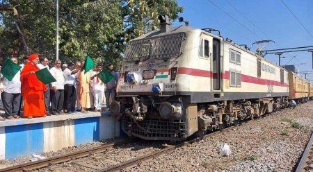 Devotees of Belgaum left for the darshan of Ramlalla by special train