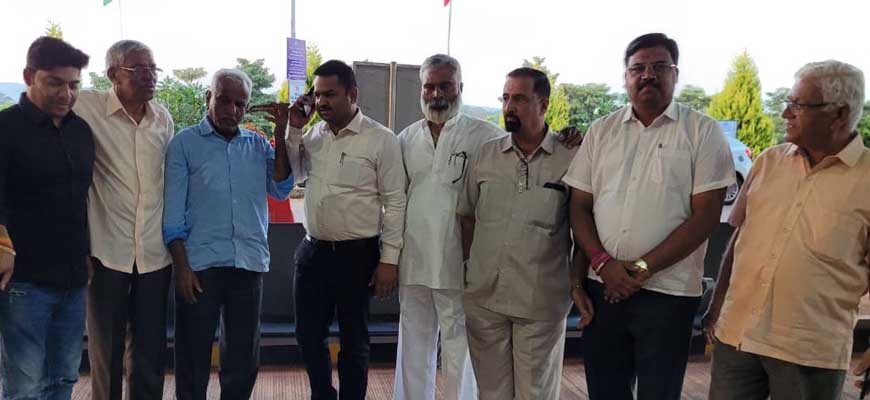 Mangesh Chivte's quick visit to Belgaum