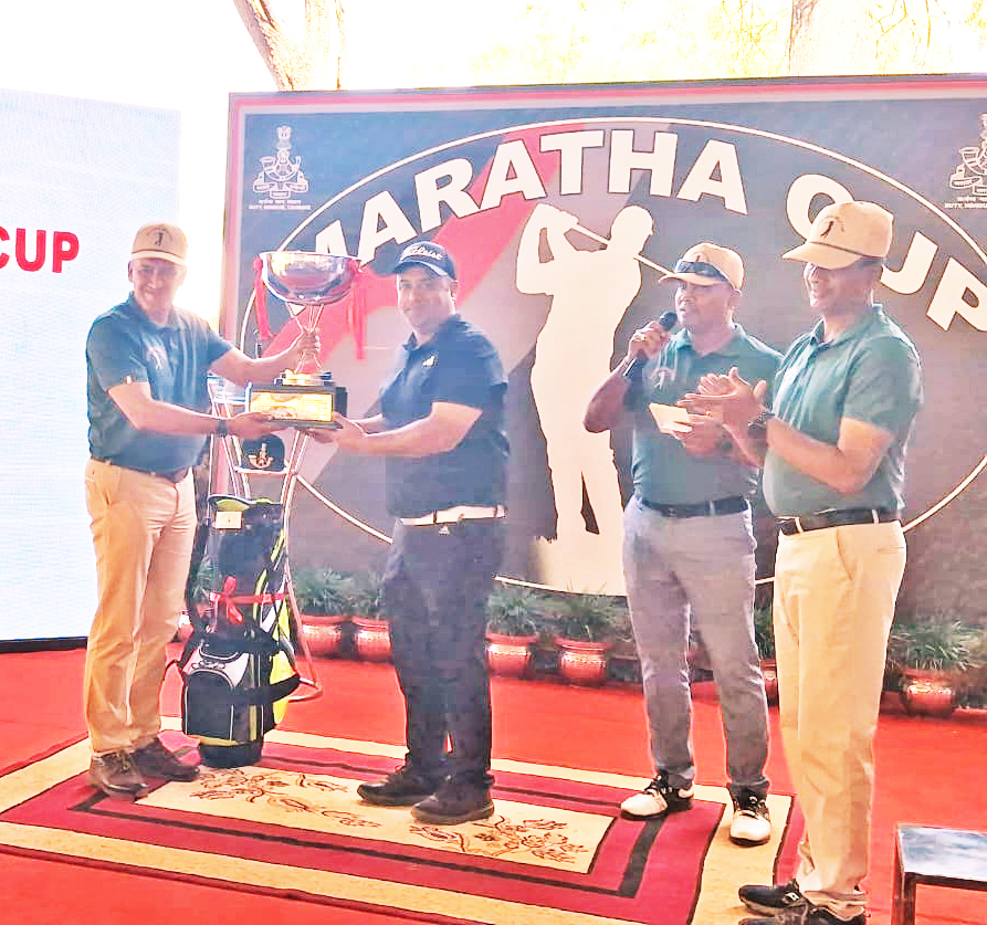 मिहीर पोतदारकडे मराठा गोल्फ चषक Maratha Golf Cup to Mihir Potdar