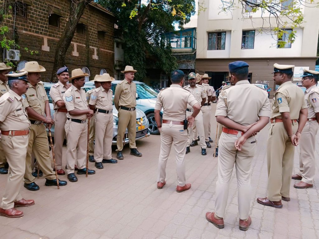 KSRP troopers on alert from Sub-Inspector of Market Police