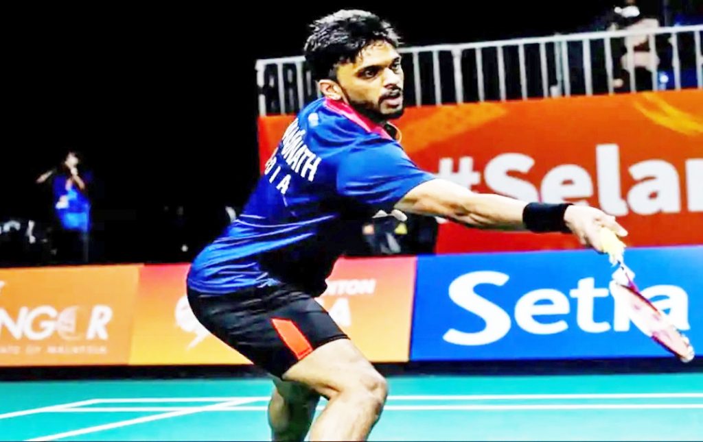 Manjunath entered the quarter-finals after defeating Srikanth