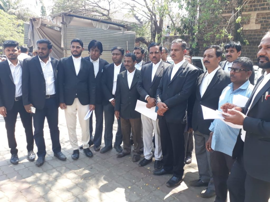 रामनगर वकिलांवरील गुन्हे मागे घ्या Withdraw cases against Ramnagar lawyers