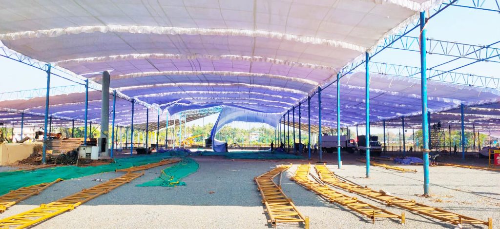 पंतप्रधान नरेंद्र मोदींच्या सभेची जय्यत तयारी Successful preparations for Prime Minister Narendra Modi's meeting