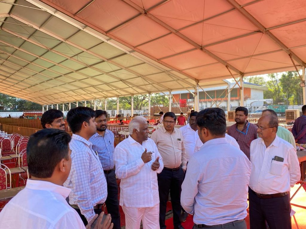 Union Minister Nitin Gadkari in Belgaum today