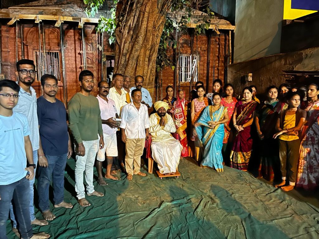 Nagendra Swamy's grand reception in Angol