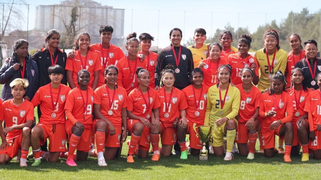 भारतीय महिला संघ उपविजेता, कोसोवो विजेता Indian women's team runners-up, Kosovo winners