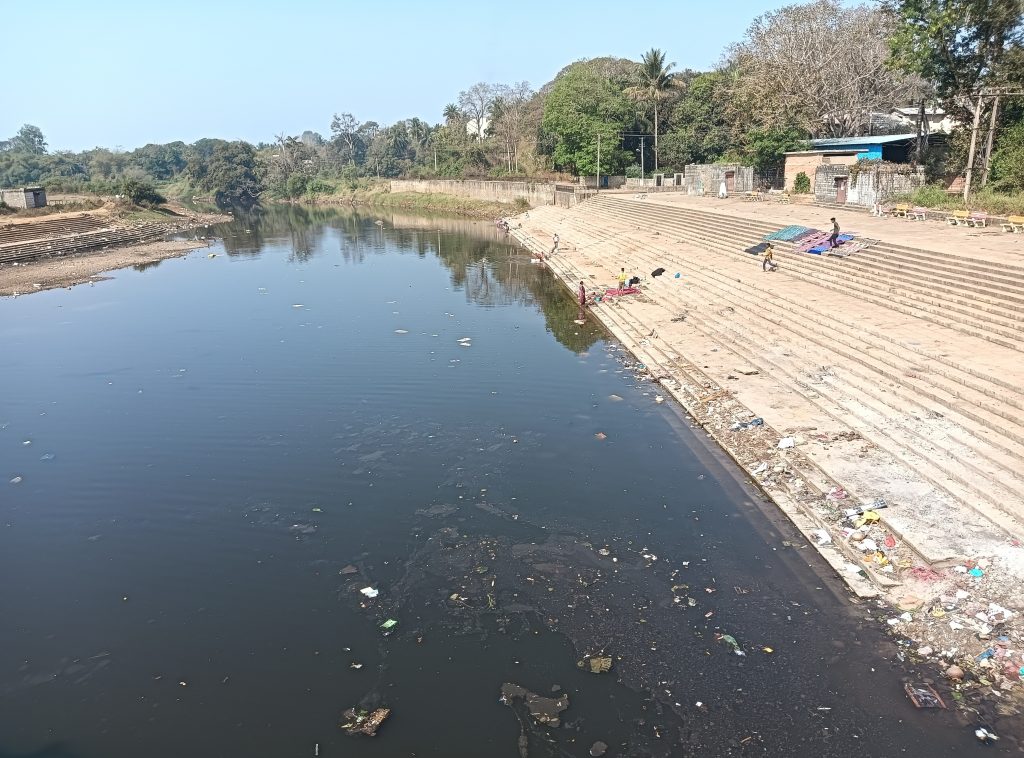Contamination of Malprabha River near Khanapur town