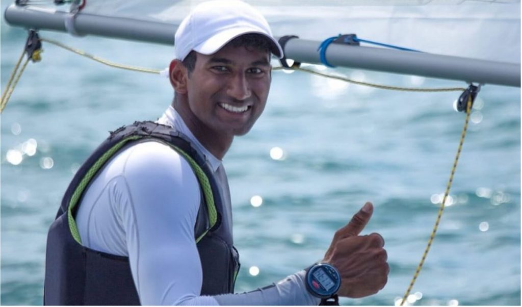 विष्णू सर्वानन सलग दुसऱ्या ऑलिम्पिकसाठी पात्र Vishnu Saravanan qualified for second consecutive Olympics